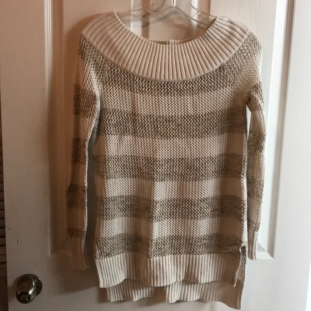 Cream sweater